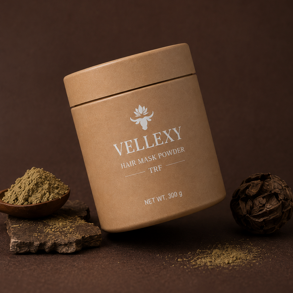 Vellexy Natural Hair Mask Powder